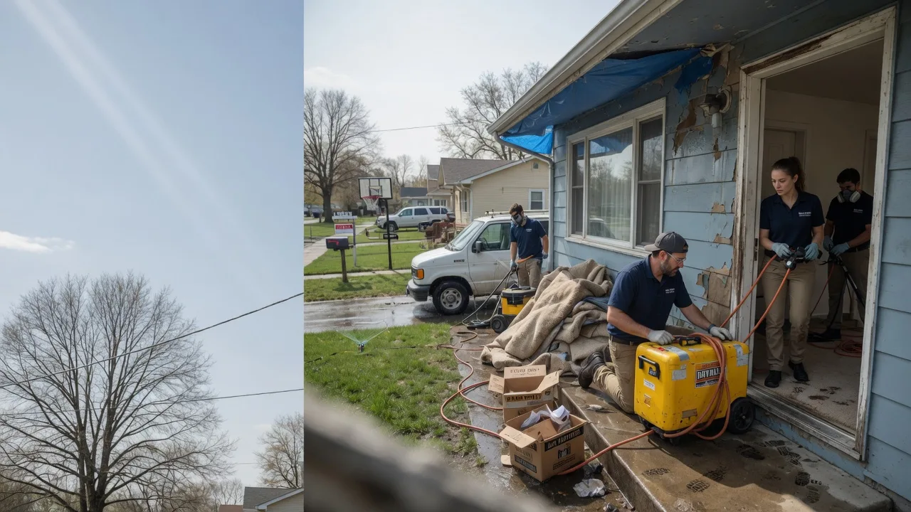Basement Flood Cleanup in West Newton, PA near me